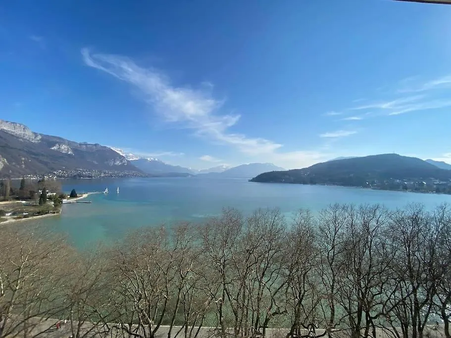 Le Solavue 150 M2 Vue Exceptionnelle Sur Le Lac Анси Апартаменты